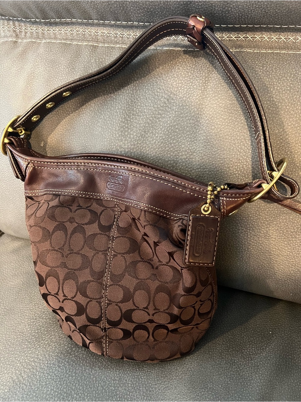 Coach Y2K Boho Monogram Bag